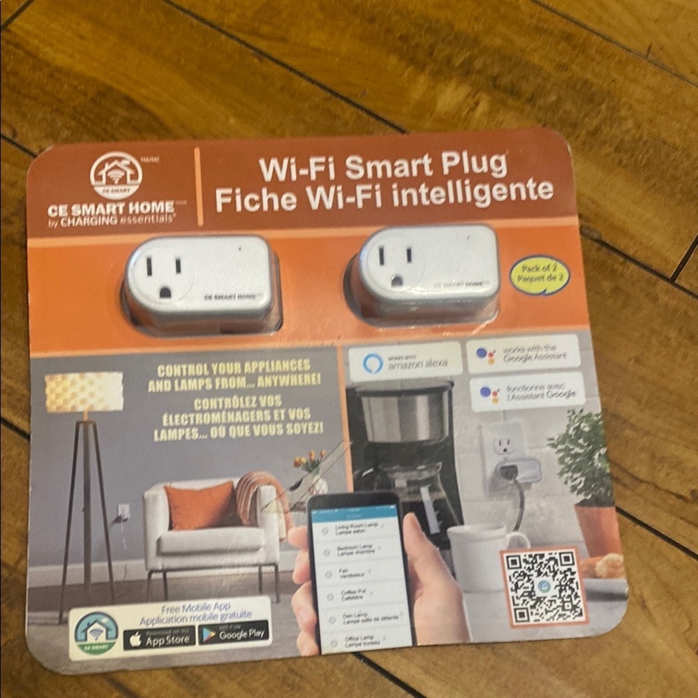 GE Smart Home Wi-Fi Smart Plug Pack